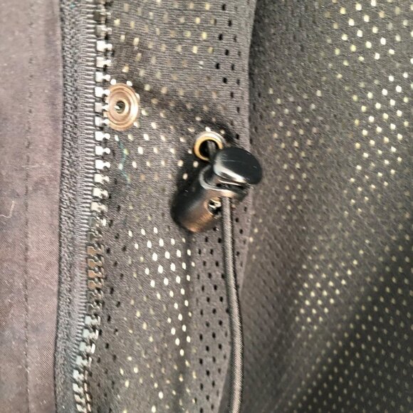 Vtg Far West Gor-tex Hooded Jacket Coat Windbreaker Unisex Teal Black Medium M - Picture 6 of 15